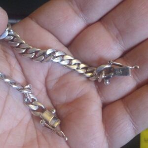 Vintage 950 Sterling Silver Bracelet